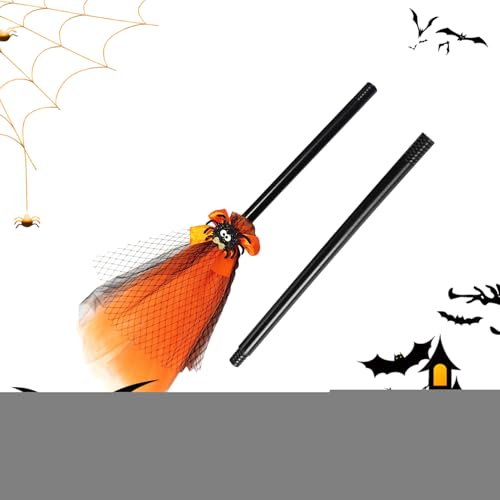 Kleinkinder Hexenbesen - Hexenbesen Kostümzubehör Für Halloween - Karnevalszubehör Rollenspiel Spielzeug Für Kindergeburtstage Verkleidung Kindertheater von Generisch