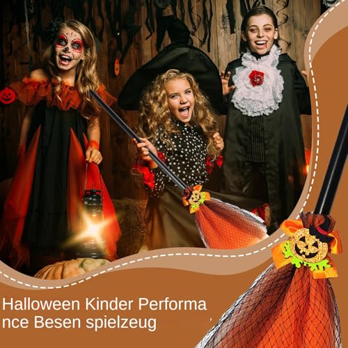 Kleinkinder Hexenbesen | Kinder Cosplay Hexenbesen Zubehör - Partyzubehör Rollenspiel Spielzeug Für Mädchen Kinder Geburtstag Kostümparty Schulfest Gruselhaus Veranstaltungen Kleinkinder Hexenbesen | Kinder Cosplay Hexenbesen Zubehör - Partyzubehör Rollenspiel Spielzeug Für Mädchen Kinder Geburtstag Kostümparty Schulfest Gruselhaus Veranstaltungen von Generisch