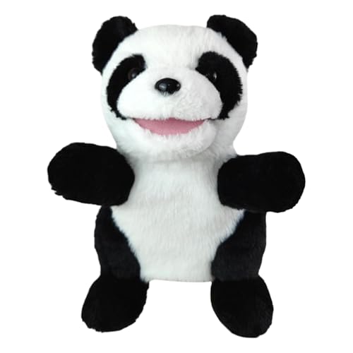 Kleinkindhandpuppen, Cartoon Animal Hand Doll Spielzeug, Kinderspieltierart Puppet -Set, tragbar, leicht, 17x14x25cm/6.69x5,51x9.84, für Kinder und Mädchen von Generisch