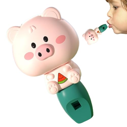 Kleinkindpfeife, Pfeifspielzeug,Tierförmige Pfeife für Kinder - Lern- und Bildungsspielzeug, Neuheit Musical, Lungenausbildungsgerät für Schulkarniva -Preise von Generisch