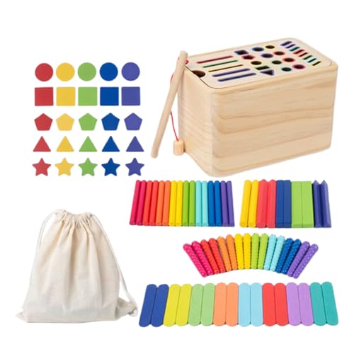 Kleinkindsortierspielzeug, Formsortierspielzeug | Sensorische passende Spiele Lernen | Hölzerne Form Farbsorter Motor Skills Spielzeug für 6-18 Monate alte Kinder Kinder Kleinkindsortierspielzeug, Formsortierspielzeug | Sensorische passende Spiele Lernen | Hölzerne Form Farbsorter Motor Skills Spielzeug für 6-18 Monate alte Kinder Kinder von Generisch