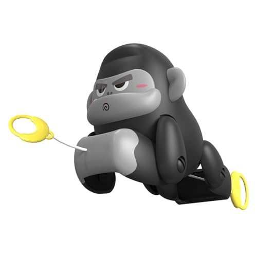 Klettergorilla – Seilkletterspielzeug | Lustiges Klettertier-Spielzeug, hängendes Gorilla-Spielzeug, Kissen-Stofftierspielzeug, Kinder-Stoffspielzeug, Seilkletter-Gorilla-Spielzeug, interaktives Goril von Generisch