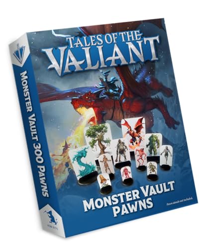 Kobold Press Monster Vault Pawns: 400 Fantasy Tabletop Game Pawns (ab 16 Jahren) von Generisch