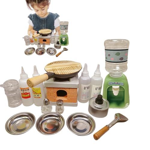 Königliches Mini-Cook-Set - Kleine Küchenutensilien, kompakte kulinarische Playsets | Petite Lebensmittelbrenner-Ausrüstung, tragbare Kapokarien-Brenner-Ausrüstung, Paket g Königliches Mini-Cook-Set - Kleine Küchenutensilien, kompakte kulinarische Playsets | Petite Lebensmittelbrenner-Ausrüstung, tragbare Kapokarien-Brenner-Ausrüstung, Paket g von Generisch