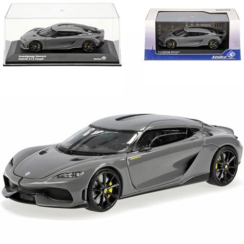 Koenigsegg Gemera Coupe Grau Ab 2024 1/43 Solido Modell Auto von Generisch