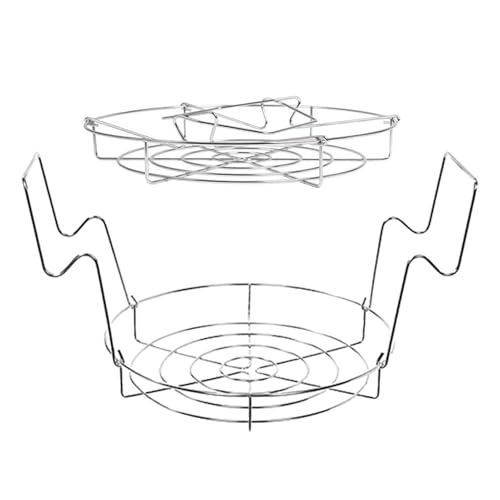 Konservenregal | Rostfreie Stahlrounddampfstoffe | 29 * 22,5 cm isoliertes Canning -Dampfkorb | Heißwasserbad Canner | Anti-Rust, Faltbare Racks für Sphärische Tanks, Heimküchenkocher Suppli Konservenregal | Rostfreie Stahlrounddampfstoffe | 29 * 22,5 cm isoliertes Canning -Dampfkorb | Heißwasserbad Canner | Anti-Rust, Faltbare Racks für Sphärische Tanks, Heimküchenkocher Suppli von Generisch