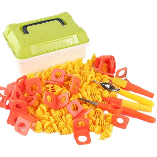 Konstruktions Set - Karton Cutter Und Konstruktion Werkzeugsets Für Kinder,Pädagogisches Lernspielzeug Konstruktionsspielzeug Für Kleinkinder Mädchen Konstruktions Set - Karton Cutter Und Konstruktion Werkzeugsets Für Kinder,Pädagogisches Lernspielzeug Konstruktionsspielzeug Für Kleinkinder Mädchen von Generisch