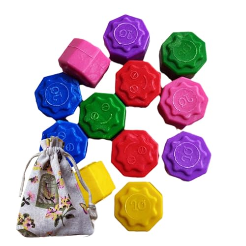 Korean Traditional Jack, Traditional Pebbles Stone Set, 0.79 Inches Hand-Eye Coordination Training Toy, Vivid Color Family Travel Games, Fun for Family and Adults Korean Traditional Jack, Traditional Pebbles Stone Set, 0.79 Inches Hand-Eye Coordination Training Toy, Vivid Color Family Travel Games, Fun for Family and Adults von Generisch