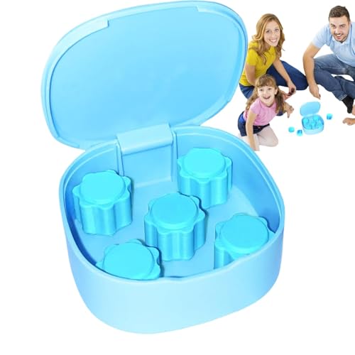 Koreanisches Pebble -Spiel, echtes gewichtetes Koreanisches Spiel, Koreanisches Spielspielzeug Set, Board Sport Outdoor-Steinspielzeug mit Taschengröße Gehäuse von Generisch