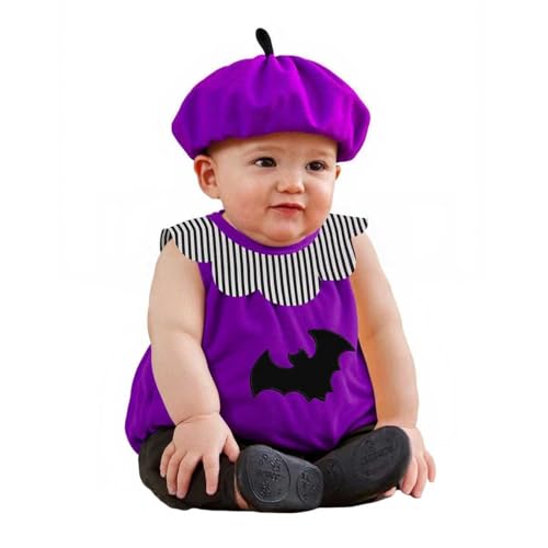 Kostüm Einteiler Jumpsuits Set Baby Halloween Kostüm - Baby Pumpkin Body Overall Pumpkin Top und gestreifte Hose Halloween-Kostüm Mädchen Jungen Faschingskostüm Strampler Set Kostüm Einteiler Jumpsuits Set Baby Halloween Kostüm - Baby Pumpkin Body Overall Pumpkin Top und gestreifte Hose Halloween-Kostüm Mädchen Jungen Faschingskostüm Strampler Set von Generisch