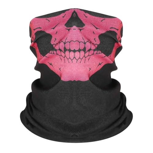 Kostüm Jumpsuit Lässig Druck Outdoor Winddicht Motorrad Reiten CQB Sport Gesicht Schmuck Lätzchen Stirnband Kostüm Jumpsuit (RD2, One Size) von Generisch