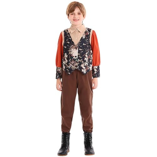 Kostüm Oktoberfest Jungen 4 Teiligs Trachtenmode Mit Trachtenhut Langarm Knöpfen Hemden V-Ausschnitt Print Weste Einfarbig Gerades Bein Trousers Cosplay Kostüme Brown 120 Kostüm Oktoberfest Jungen 4 Teiligs Trachtenmode Mit Trachtenhut Langarm Knöpfen Hemden V-Ausschnitt Print Weste Einfarbig Gerades Bein Trousers Cosplay Kostüme Brown 120 von Generisch