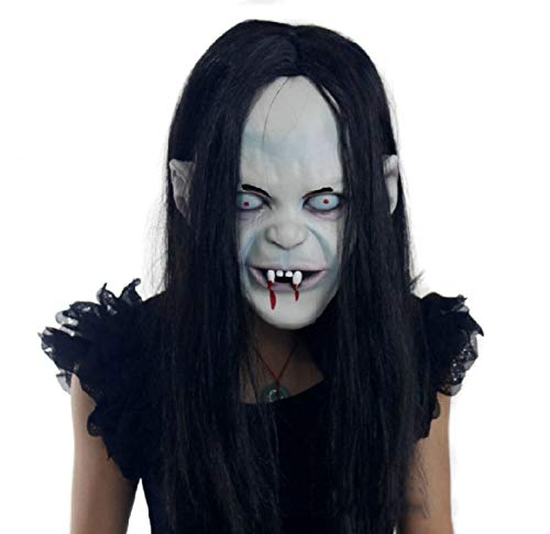 Kostüm Requisiten Mask Off Kostüm -Halloween-Gesichtsmaske Messingfarben (As Shown, One Size) von Generisch