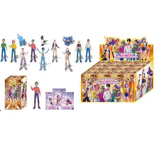 Kpop Demon Hunters Kpop Demon Hunters Figure Rumi Mira Zoey Tiger Birds Spielzeugfiguren HUNTR/X Puppen Figur Kpop Merchandise Geschenke für Cartoon Fan 16PCS C03 Kpop Demon Hunters Kpop Demon Hunters Figure Rumi Mira Zoey Tiger Birds Spielzeugfiguren HUNTR/X Puppen Figur Kpop Merchandise Geschenke für Cartoon Fan 16PCS C03 von Generisch