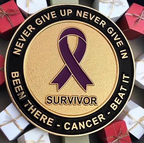 Krebs-Bewusstseins-Überlebens-Herausforderungsmünze, Brustkrebs-Überlebende, Geschenke für Frauen, inspirierende Genesungsmünze, Brustkrebs-Bewusstseinszubehör, Band-Spielsteine für Krebspatienten (3 Krebs-Bewusstseins-Überlebens-Herausforderungsmünze, Brustkrebs-Überlebende, Geschenke für Frauen, inspirierende Genesungsmünze, Brustkrebs-Bewusstseinszubehör, Band-Spielsteine für Krebspatienten (3 von Generisch