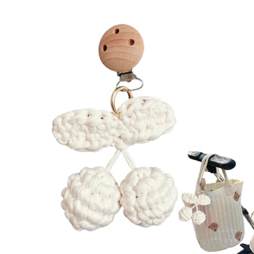 Krippe baumelnde Anhänger, Kinderwagen Anhänger - Lustige Kinder sensorische Spielzeuge,Buntes Wiege Anhänger, entzückende Kirsche baumelnde Verzierungen für, Mädchen Krippe baumelnde Anhänger, Kinderwagen Anhänger - Lustige Kinder sensorische Spielzeuge,Buntes Wiege Anhänger, entzückende Kirsche baumelnde Verzierungen für, Mädchen von Generisch