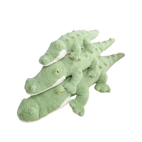 Krokodil-Plüschpuppe, schlafendes langes Kissen, riesiges Puppenkissen (Krokodil, 115 cm) von Generisch