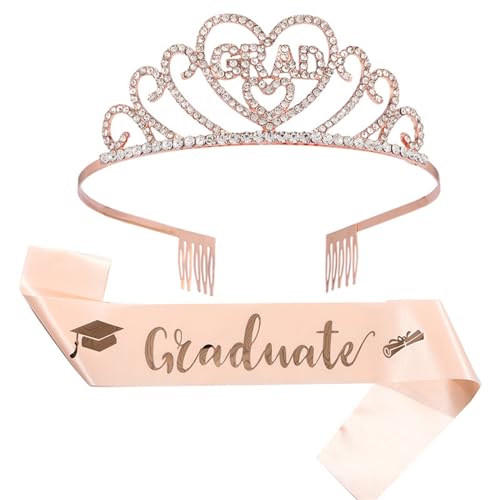 Krone Doktorhut Promotion Bachelor Hut Crown Junggesellenabschied Frauen Deko Doktorhut Bachelor Hut Und Quaste Abschluss Talar Mit Elegante SchäRpenstola FüR Abschlussfeiern Frauen Deko (Rose Gold) Krone Doktorhut Promotion Bachelor Hut Crown Junggesellenabschied Frauen Deko Doktorhut Bachelor Hut Und Quaste Abschluss Talar Mit Elegante SchäRpenstola FüR Abschlussfeiern Frauen Deko (Rose Gold) von Generisch