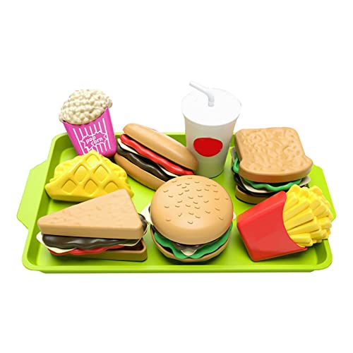 Küchenspielzeug Lebensmittel Spielzeug für Kinder Top Spielzeug Realistisches Fast Food Grill Spielzeug Kinderküche Zubehör Plastik Spiel Essen Matschküche Kompatibel Rollenspiele Küchenspielzeug Lebensmittel Spielzeug für Kinder Top Spielzeug Realistisches Fast Food Grill Spielzeug Kinderküche Zubehör Plastik Spiel Essen Matschküche Kompatibel Rollenspiele von Generisch