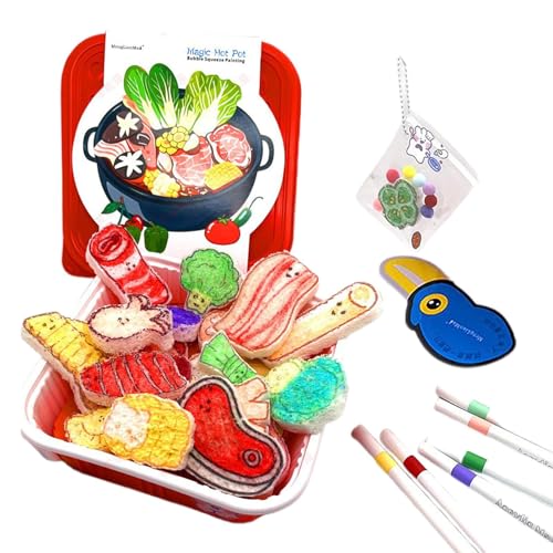 Küchenzubehör Für Kleinkinder - Küchenmalzeug Für Lebensmittel,Pädagogisches Lernspielzeug Rollenspiel Lebensmittel Für Kinder Mädchen von Generisch