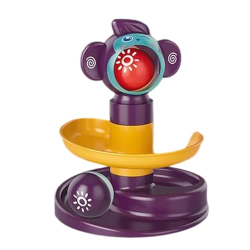 Kugelbahn Spielzeug | Pädagogisches Baby Kugelbahn Spiel,Interaktives Feinmotorik Spiel Für Geburtstag Mädchen Kindergarten Schule Indoor Reise Zuhause Vorschule Kinder Spielen von Generisch