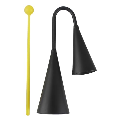 Kuhglocke für Schlagzeug, Handheld-Percussion-Instrument mit Stick, Geräuschmacher für Aufführung, Bildung, Musik, Soloband, Feier, Reisen, Partyzubehör, Kirche Kuhglocke für Schlagzeug, Handheld-Percussion-Instrument mit Stick, Geräuschmacher für Aufführung, Bildung, Musik, Soloband, Feier, Reisen, Partyzubehör, Kirche von Generisch