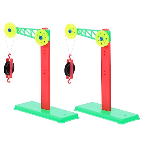 Kunststoff-Riemenscheiben-Block-Set für Physik-Experimente, leicht, einfach zu bedienen, für Schulwissenschaftsprojekte und Lernen Kunststoff-Riemenscheiben-Block-Set für Physik-Experimente, leicht, einfach zu bedienen, für Schulwissenschaftsprojekte und Lernen von Generisch