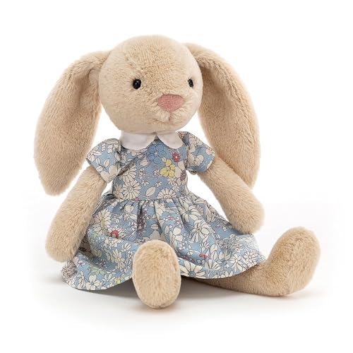 Kuscheltier Floral Lottie Bunny - Hase Lottie mit Blümchen Kleid 27cm von Generisch