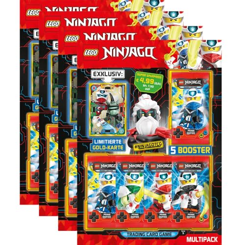 L. Ninja Go - Serie 5 Trading Cards - Alle 4 verschiedenen Multipacks - Deutsch L. Ninja Go - Serie 5 Trading Cards - Alle 4 verschiedenen Multipacks - Deutsch von Generisch