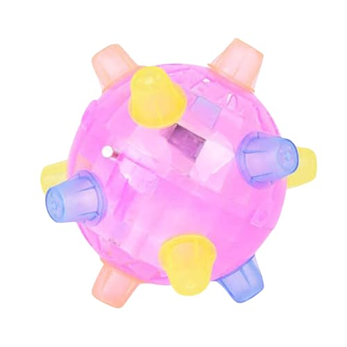 LED Bouncing Ball Toy-blinkender Sensorischer Sprungball, Light-up-Tanzspielzeug | Musik -LED -Ball Für Kinder, Langlebiges Interaktives Spielzeug Mit Hellen Lichtern, Spaßspiel Für Kleinkinder, Kinde von Generisch