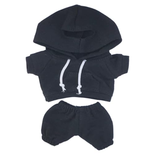 Labubu Puppenkleidung Hoodie Set für 17cm Figuren Lässiges Freizeit Outfit mit Kapuzenpullover Modisches Kostüm für Puppen Bequeme Verkleidung für Kinder Geschenkidee für Labubu Fans Labubu Puppenkleidung Hoodie Set für 17cm Figuren Lässiges Freizeit Outfit mit Kapuzenpullover Modisches Kostüm für Puppen Bequeme Verkleidung für Kinder Geschenkidee für Labubu Fans von Generisch