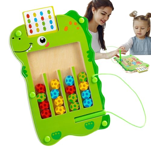 Labyrinth Ball Maze-Bildungsspielzeug, Magnetpuzzlespiel, Kinderpuzzle, Kinderfreundliches Material, Interaktive Und Ansprechende, Leuchtende Farben Für Vorschulaktivitäten Labyrinth Ball Maze-Bildungsspielzeug, Magnetpuzzlespiel, Kinderpuzzle, Kinderfreundliches Material, Interaktive Und Ansprechende, Leuchtende Farben Für Vorschulaktivitäten von Generisch