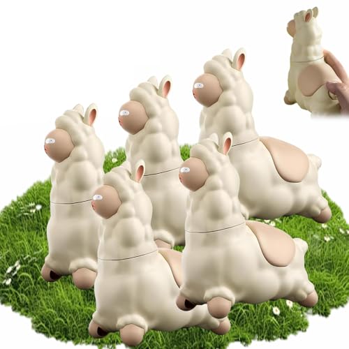 Lama Wasserpistole, Spuckendes Lama, Wassersprühgerät Für Kinder, Handlicher Griff Mit Schwenkbarem Kopf (5pcs) von Generisch
