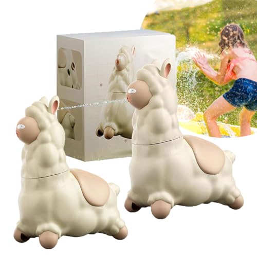 Lama Wasserpistole,Alpaka Wasserpistole,Spuckendes Lama Wasser Spielzeug,Lama Spritzpistole,Spukendes Lama Wasser,Kleines Wasserspritze Wasserspielzeug Kinder Lama (2Stück) von Generisch