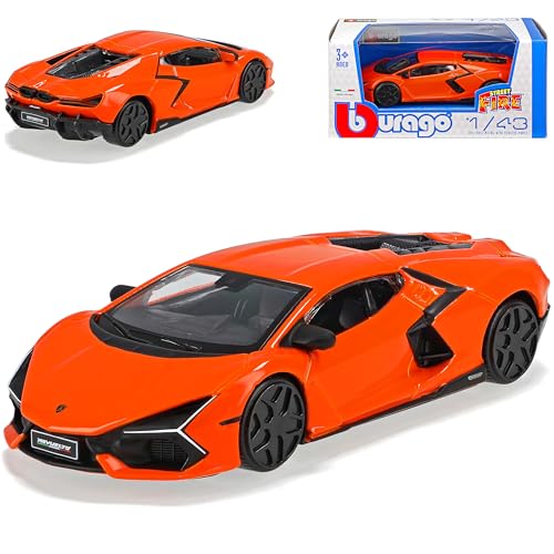 Lamborgihini Revuelto Coupe Orange Ab 2023 1/43 Burago Modell Auto von Generisch