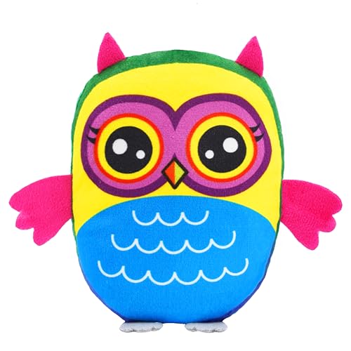 Kuscheltier Eule 15 cm – Weiches Plüschtier für Babys & Kinder – Waschbar & recycelte Füllung – Stofftier zum Kuscheln und Spielen - Geschenkidee – Landahl & Baumann von Generisch