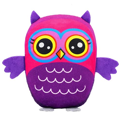 Kuscheltier Eule 15 cm – Weiches Plüschtier für Babys & Kinder – Waschbar & recycelte Füllung – Stofftier zum Kuscheln und Spielen - Geschenkidee – Landahl & Baumann von Generisch