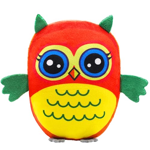 Kuscheltier Eule 15 cm – Weiches Plüschtier für Babys & Kinder – Waschbar & recycelte Füllung – Stofftier zum Kuscheln und Spielen - Geschenkidee – Landahl & Baumann von Generisch