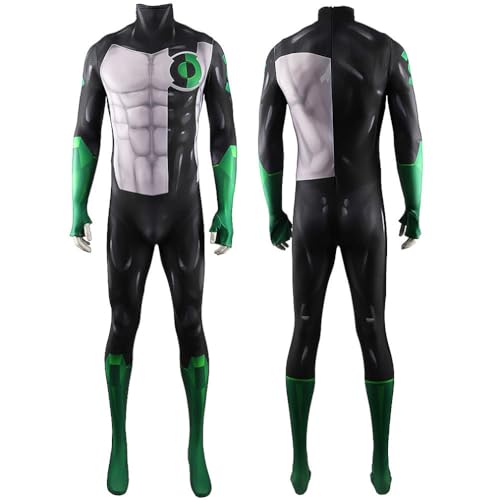 Lanterns Kyle Rayner Cosplay Bodysuit Halloween Anime Kostüm Einteiler Anime Rollenspiel Fancy Outfits Jumpsuit Lanterns Kyle Rayner Cosplay Bodysuit Halloween Anime Kostüm Einteiler Anime Rollenspiel Fancy Outfits Jumpsuit von Generisch