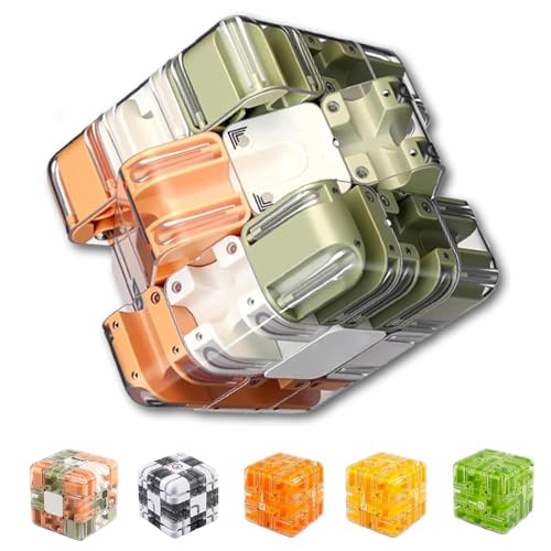 Large Labyrinth 3D Maze Cube,3D Maze Puzzle Cube,Engaging Brain Teaser Toy,Spatial Awareness Brain Training Toy, Sharpen Hand-Eye Coordination and Concentration for Kids and Adults (Tricolor) von Generisch