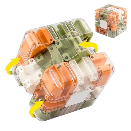 Large Labyrinth 3D Puzzles Cube - Engaging Brain Teaser Toy, 3D Magic Cube & Ball, Brain Training Puzzle, Improve Spatial Recognition and Cultivate Logical Thinking (A-1) von Generisch