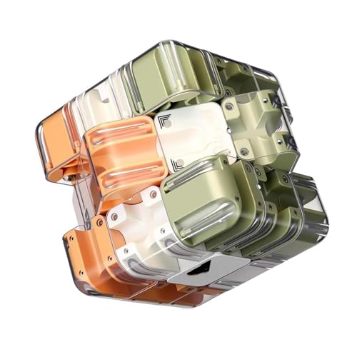 Large Labyrinth 3D Puzzles Maze Cube - Engaging Brain Teaser Toy, 3D Magic Cube Maze Ball Puzzle, Improve Spatial Recognition and Cultivate Logical Thinking (Normal) von Generisch