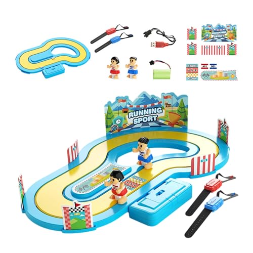 Laufspiel Tischspielzeug,2-Spieler Interaktive Familienaktivitäten | Rennspiel Spielzeug - Für Kinder Jugendliche Eltern Familie Freunde Laufspiel Tischspielzeug,2-Spieler Interaktive Familienaktivitäten | Rennspiel Spielzeug - Für Kinder Jugendliche Eltern Familie Freunde von Generisch