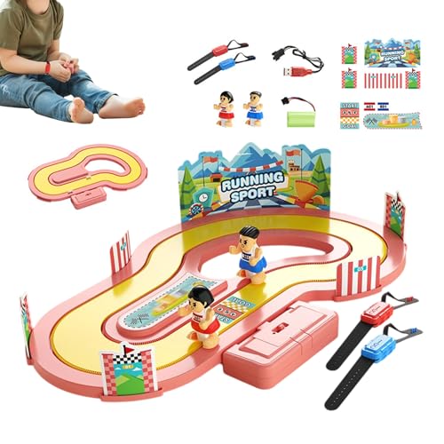 Laufspiel Tischspielzeug | Zweispieler Interaktives Spiel,Funk Bewegungssteuerung Rennspielzeug - Für Kinder Jugendliche Erwachsene Geburtstag Hausschule Laufspiel Tischspielzeug | Zweispieler Interaktives Spiel,Funk Bewegungssteuerung Rennspielzeug - Für Kinder Jugendliche Erwachsene Geburtstag Hausschule von Generisch