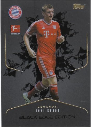 Legende Toni Kroos Bayern Black Edge Limited Edition Topps Fußball Sammelkarte LE19 Legende Toni Kroos Bayern Black Edge Limited Edition Topps Fußball Sammelkarte LE19 von Generisch