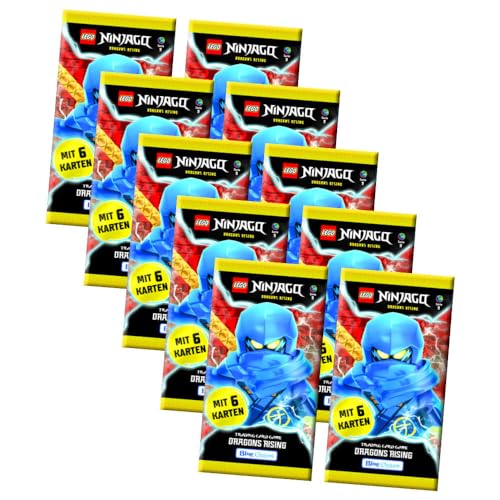 Lego Ninjago Karten Serie 9 - Trading Cards - Dragons Rising (2024) - 10 Booster Sammelkarten von Generisch