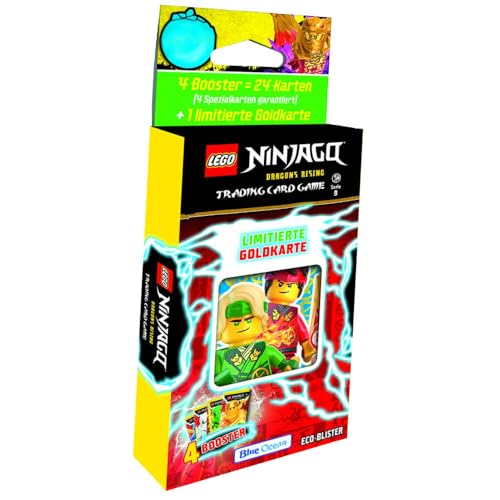 Lego Ninjago Karten Trading Cards Serie 9 - Dragons Rising (2024) - 1 Blister Sammelkarten von Generisch