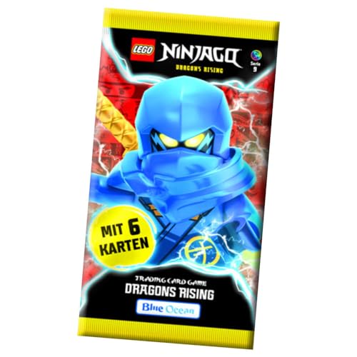 Lego Ninjago Karten Serie 9 - Trading Cards - Dragons Rising (2024) - 1 Booster Sammelkarten von Generisch