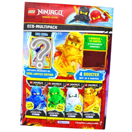 Lego Ninjago Karten Trading Cards Serie 9 - Dragons Rising (2024) - Sammelkarten - 1 Multipack von Generisch