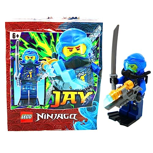 Lego Ninjago Legacy Minifigur - Sammelfigur - Ninjago Figur - Jay 5 von Generisch